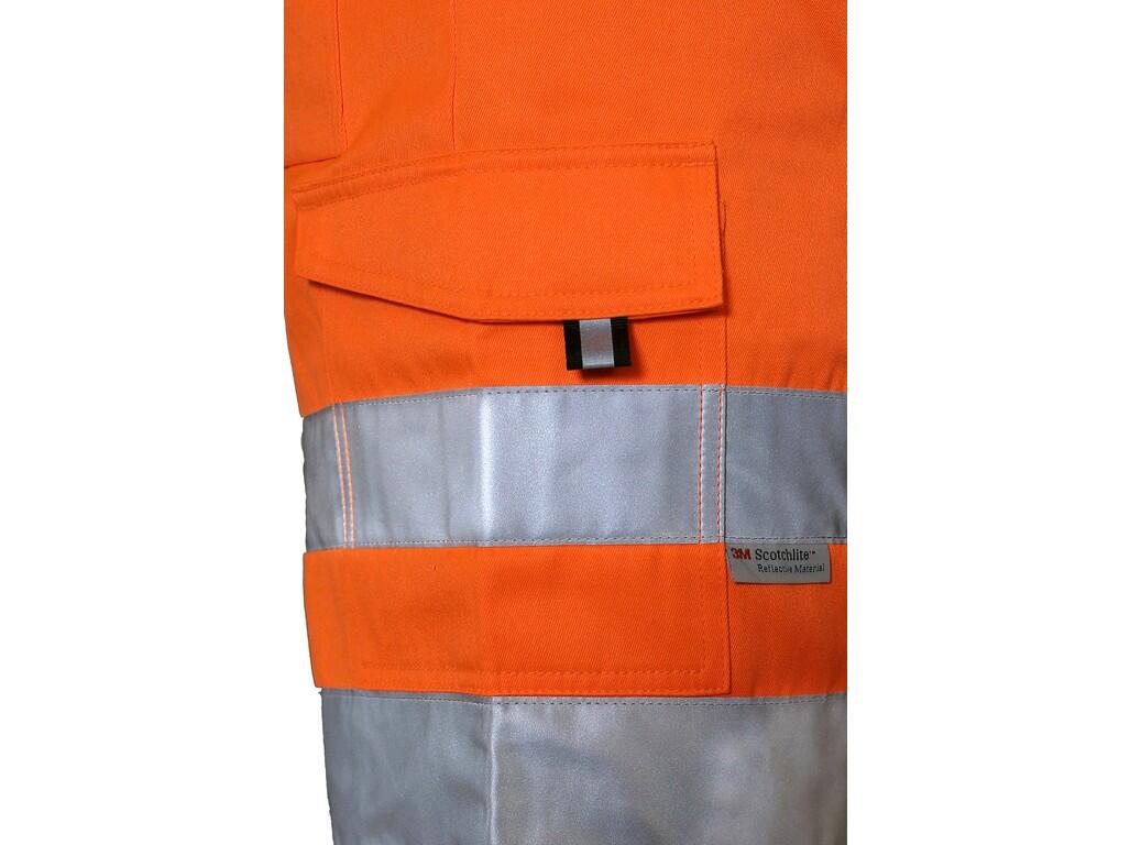 Kraťasy CXS NORWICH, výstražné, pánské, oranžové, vel. 62